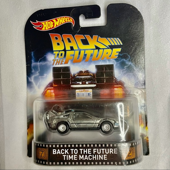Hot Wheels Back to the Future Toy Car (NEW IN PACKAGE) - Picture 4 of 5
